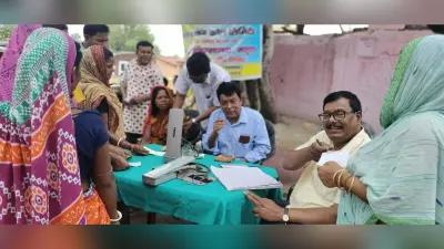 सिंगड़ा बस्ती में 110 लोगों की हुई स्वास्थ्य जांच