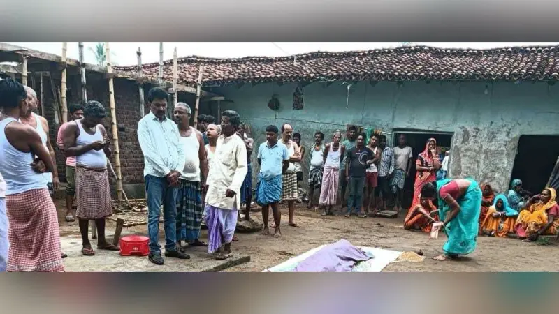 तालझारी के रघुवाडीह में वज्रपात से अधेड़ की मौत