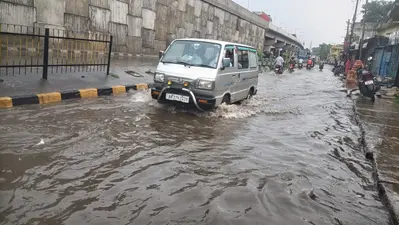 झमाझम बारिश से शहर हुआ पानी-पानी, कई जगह जल जमाव