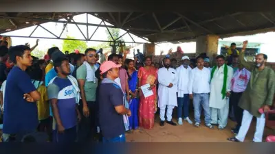 कांग्रेस प्रत्याशी यशस्विनी सहाय के पक्ष में चला अभियान