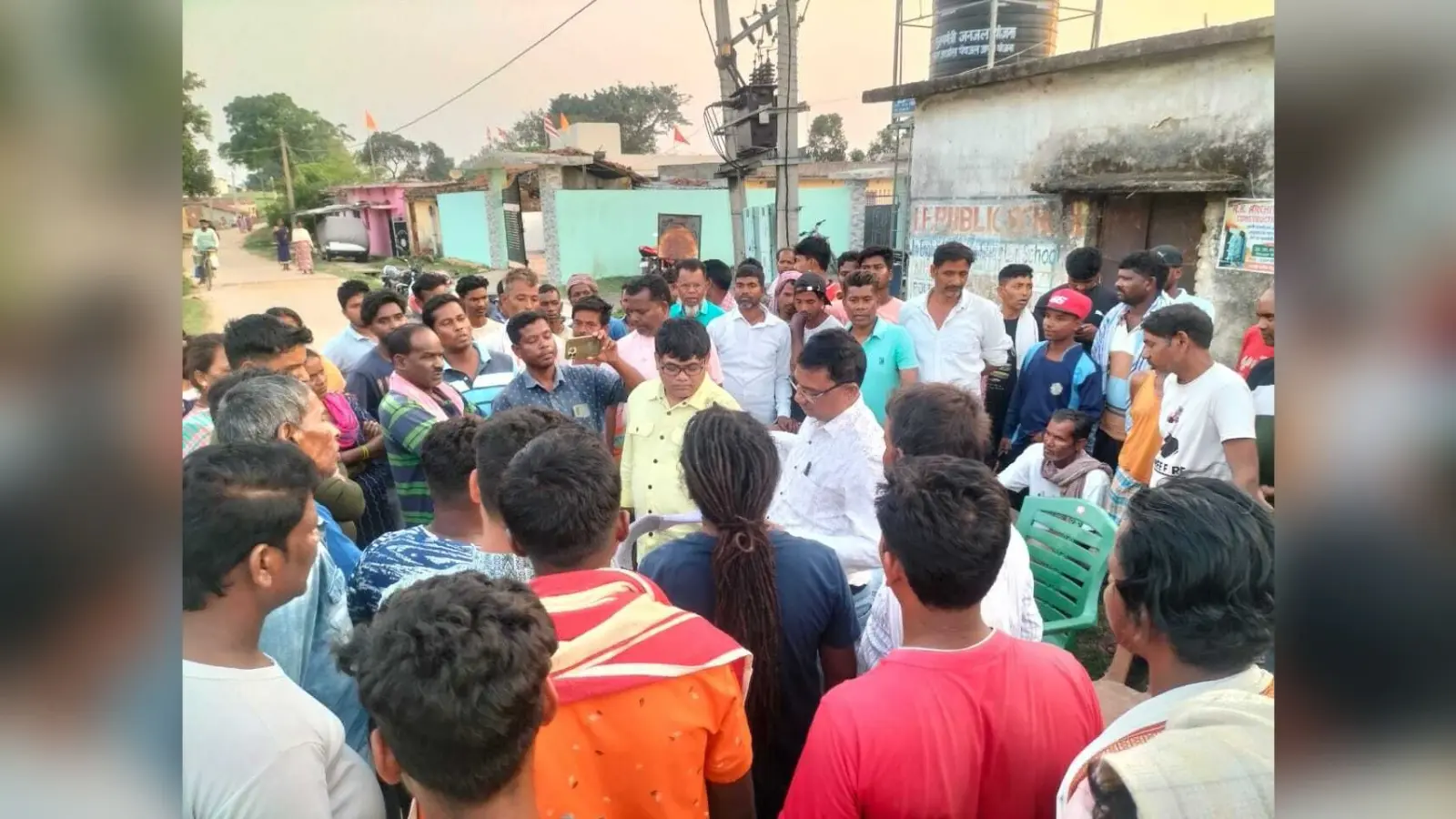 कांके के ग्रामीणों ने वोट बहिष्कार का लिया फैसला
