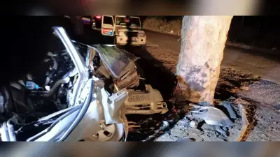 पुलिस के भय से भाग रही शराब लदी कार दुर्घटनाग्रस्त, चालक की मौत