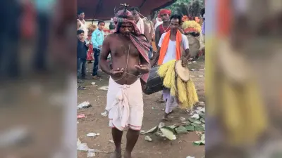 जलांई गांव में बाबा धर्मराज पूजा में भक्तों का लगा रहा तांता, भोक्ताओं ने दिखाये हैरतअंगेज करतब