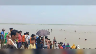कोसी नदी में किशोर लापता, खोजबीन जारी