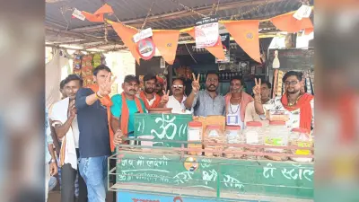 भाजपा कार्यकर्ताओं ने चलाया जनसंपर्क अभियान
