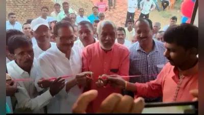 जय माता दी फीड सेंटर का उदघाटन