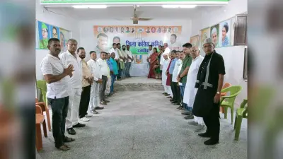 कांग्रेस कार्यालय में पूर्व प्रधानमंत्री को किया याद