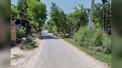 उमस भरी गर्मी से सड़कों पर दिख रहा कर्फ्यू जैसा नजारा