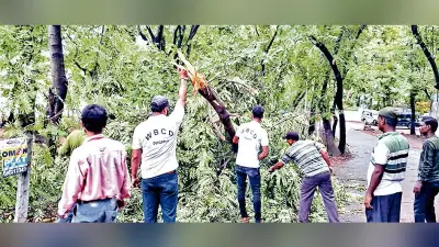 रेमाल के चलते जनजीवन अस्त-व्यस्त