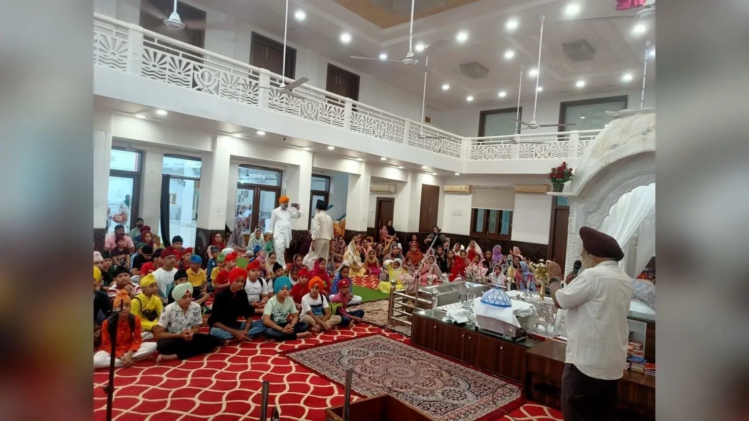 गुरमत ट्रेनिंग कैंप शुरू, 145 बच्चे ले रहे भाग