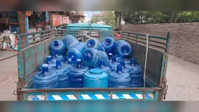 बगैर ट्रेड लाइसेंस के पानी का हो रहा कारोबार