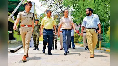 मुख्य निर्वाचन पदाधिकारी ने स्ट्रांग रूम और मतगणना कक्ष का किया निरीक्षण