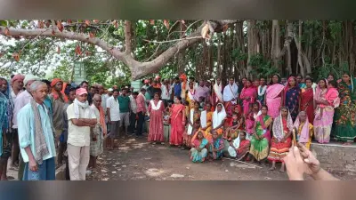 ग्रामसभा में जामुनदोहर के विस्थापितों को बसाने का विरोध