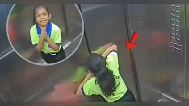 Lift में अकेले न छोड़ें बच्चों को, कभी भी हो सकता है ऐसा-देखें Video