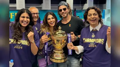 KKR के IPL 2024 ट्रॉफी जीतने के बाद फैंस ने लगाए CSK के नारे, शाहरुख खान ने दिया दिल जीतने वाला रिएक्शन