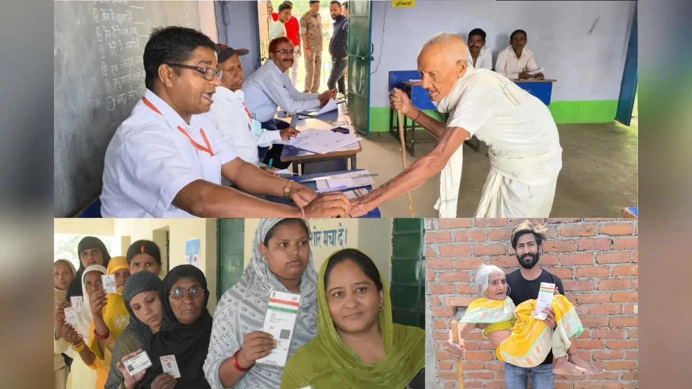 हजारीबाग में 63.66%, कोडरमा में 61.60%, चतरा में 60.26% एवं गांडेय उपचुनाव में 66.45 फीसदी वोटिंग