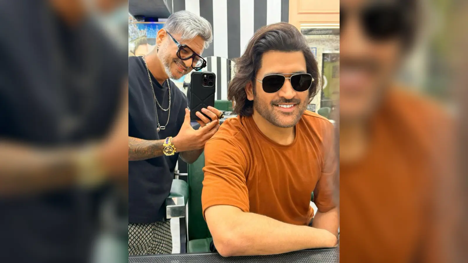 MS Dhoni का नया लुक आया सामने, देखें तस्वीर