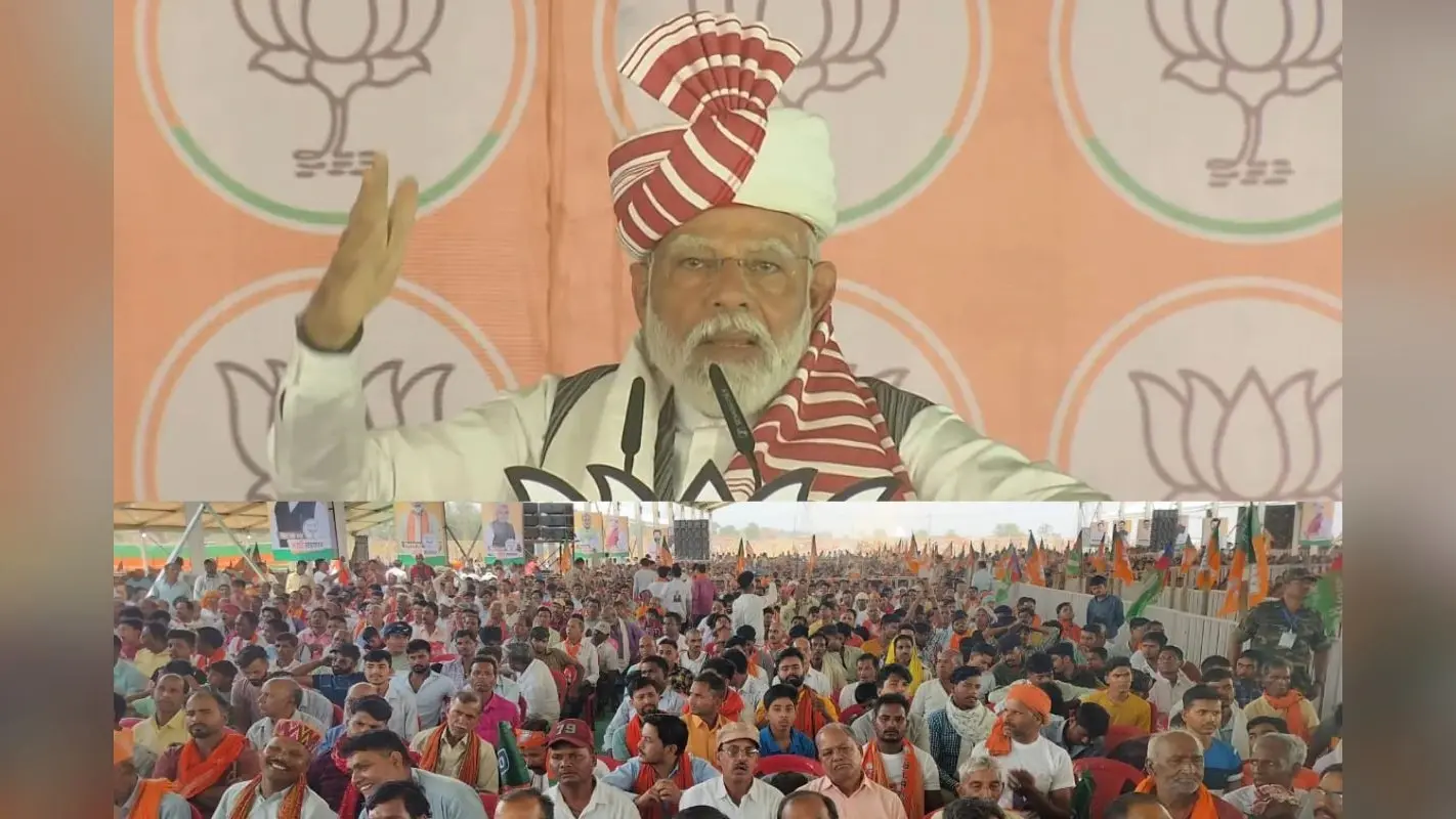 पीएम नरेंद्र मोदी सिसई में बोले, कांग्रेस के पापों की लिस्ट बनाएं, तो लग जाएंगे महीनों