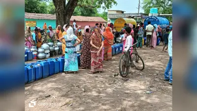 भूगर्भीय जलस्तर 700-800 फीट पहुंचा, सारे चापाकल फेल, बूंद-बूंद पानी के लिए तरस रहे लोग