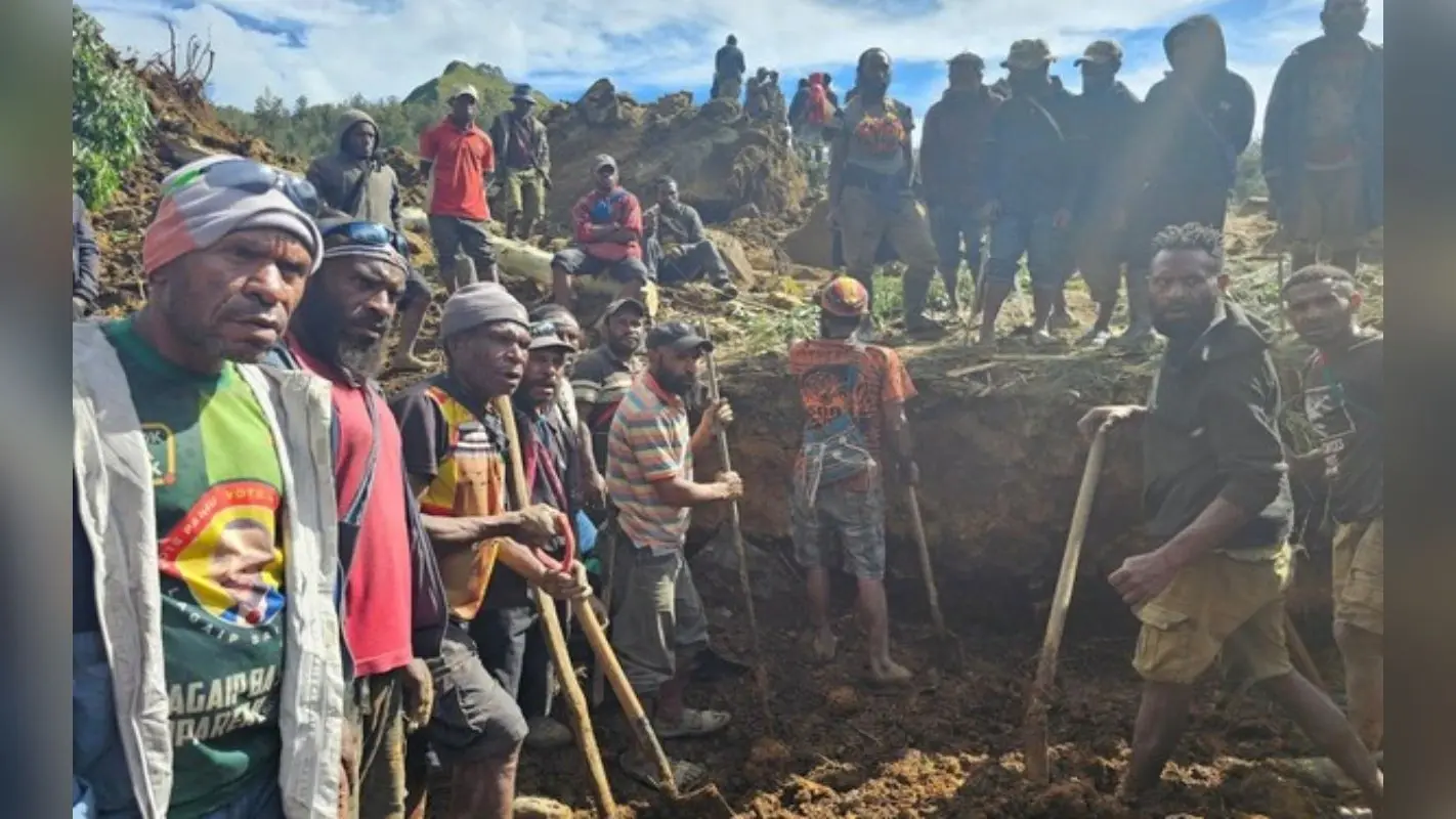 Papua New Guinea में landslide से भारी तबाही, 2000 लोग जिंदा दफन, राहत बचाव जारी