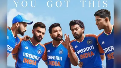 रोहित शर्मा और जय शाह ने लॉन्च की T20 World Cup के लिए टीम इंडिया की नयी जर्सी, देखें पहला लुक