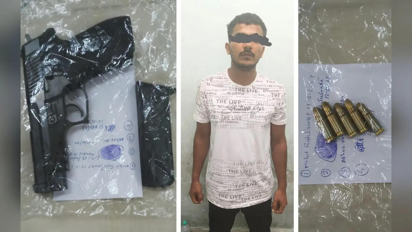 दिल्ली के तिलकनगर में कार शोरूम में फायरिंग करने वाला कुख्यात अपराधी कोलकाता से अरेस्ट