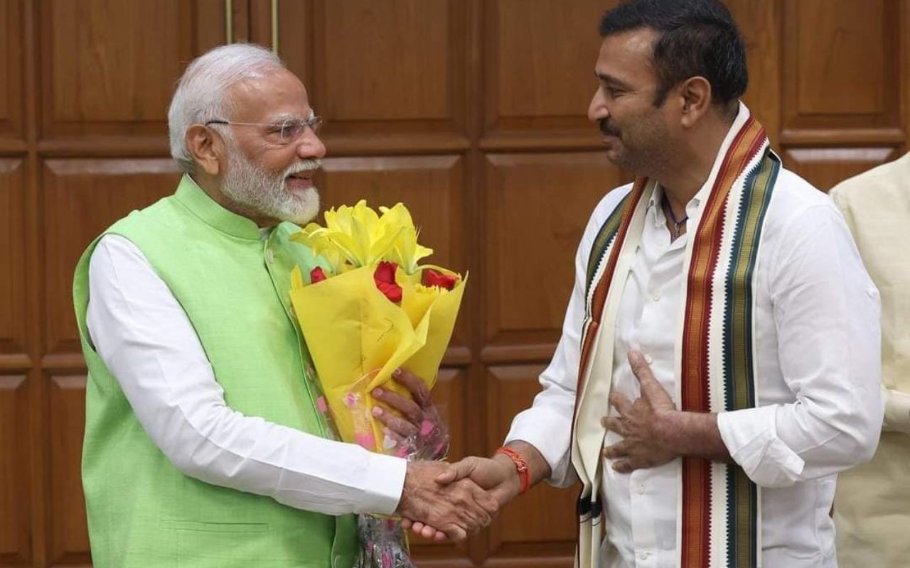 नरेंद्र मोदी, अमित शाह और जेपी नड्डा से मिले आजसू सुप्रीमो सुदेश महतो