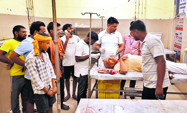 बाजार जा रहे अधेड़ को जमीन विवाद में मारी गोली, पटना रेफर