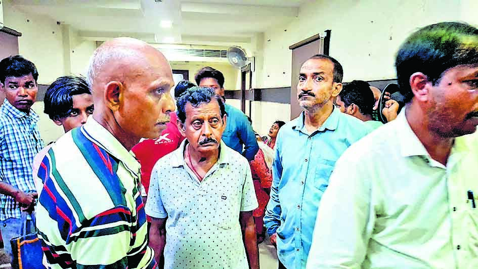 मरीज की मौत के बाद परिजनों ने किया हंगामा