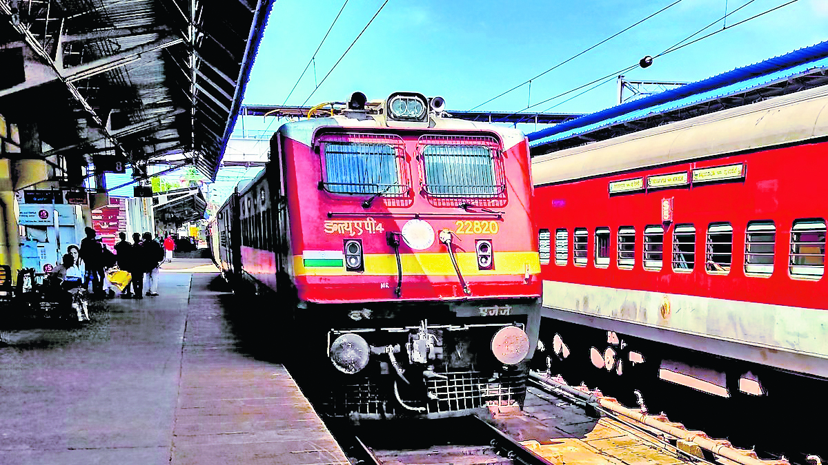 आद्रा मंडल में विकास के कार्य के लिए ट्रेनों का विनियमन