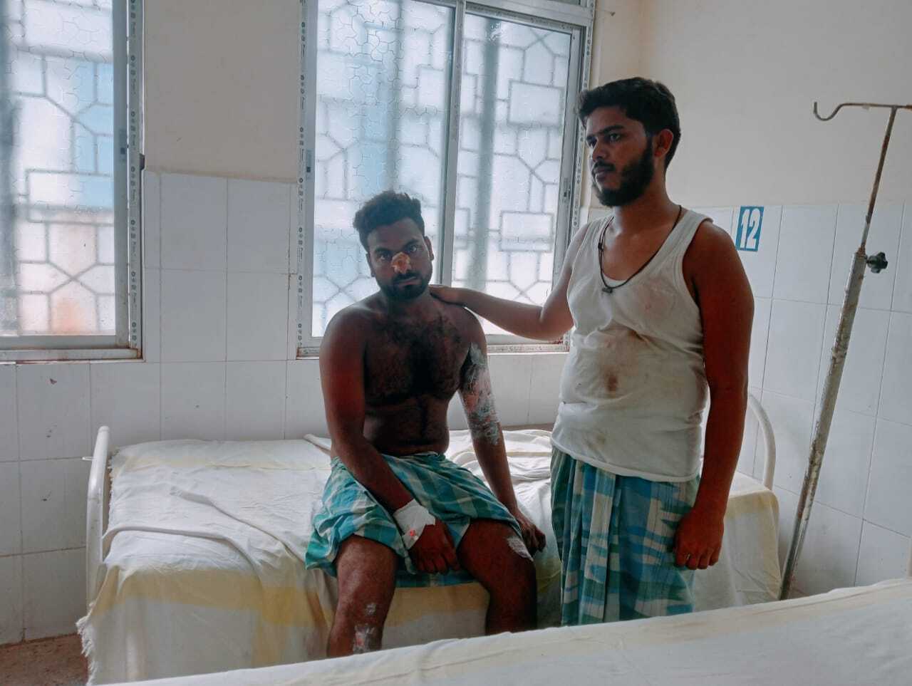 करंट लगने से बिजली मिस्त्री घायल