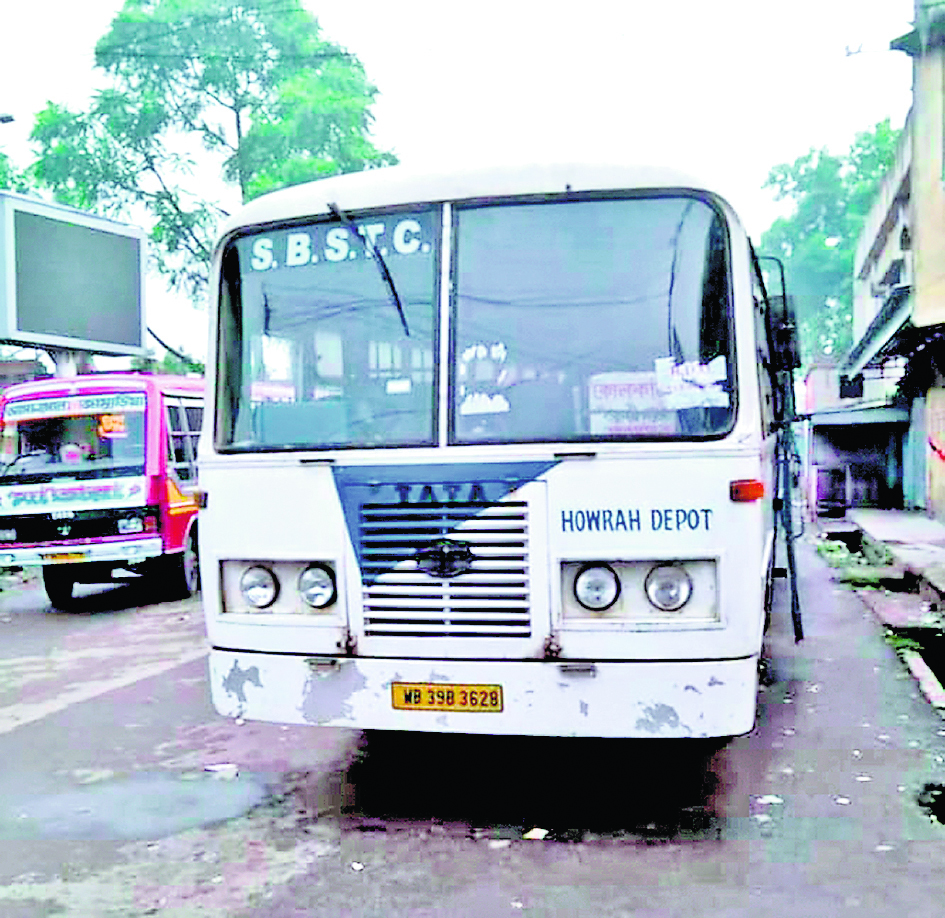 जामुड़िया से कोलकाता जानेवाली एसबीएसटी बस बंद होने से लोगों में मायूसी