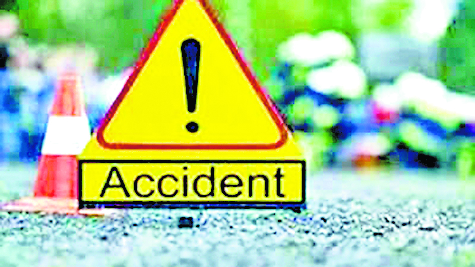 सड़क हादसे में बाइक चालक की मौत, वाहन चालक फरार