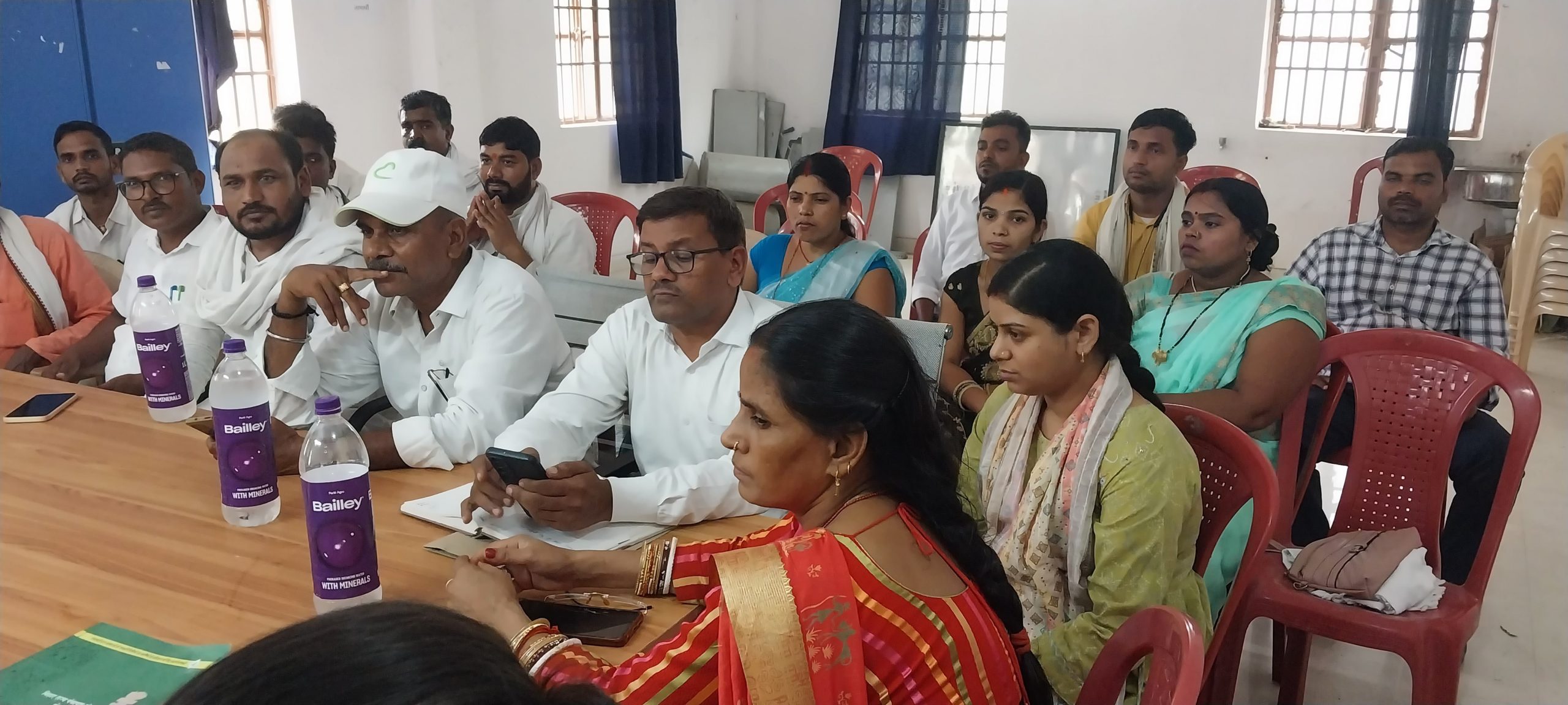 पंचायत समिति की बैठक में छाया रहा आंगनबाड़ी व मनरेगा का मुद्दा