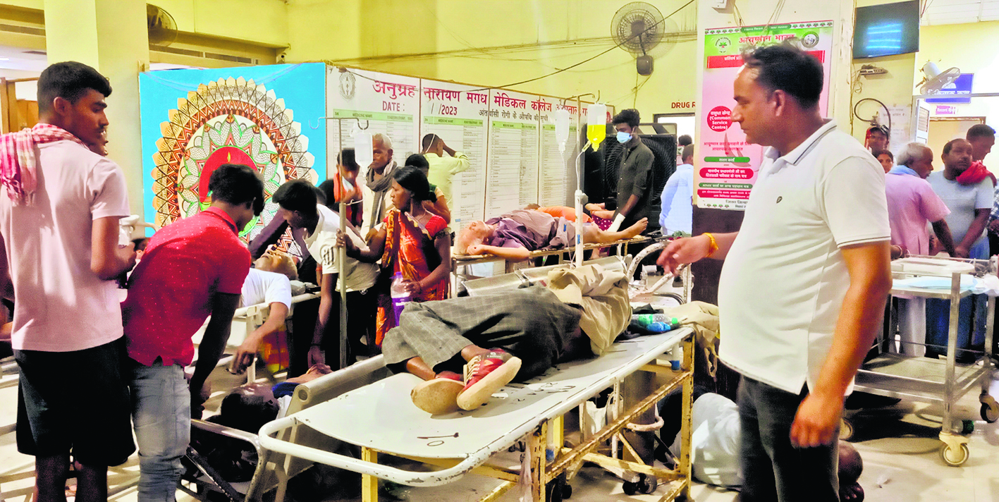 हीट वेव वार्ड में 35 से अधिक मरीजों का चल रहा इलाज, दो की हुई मौत