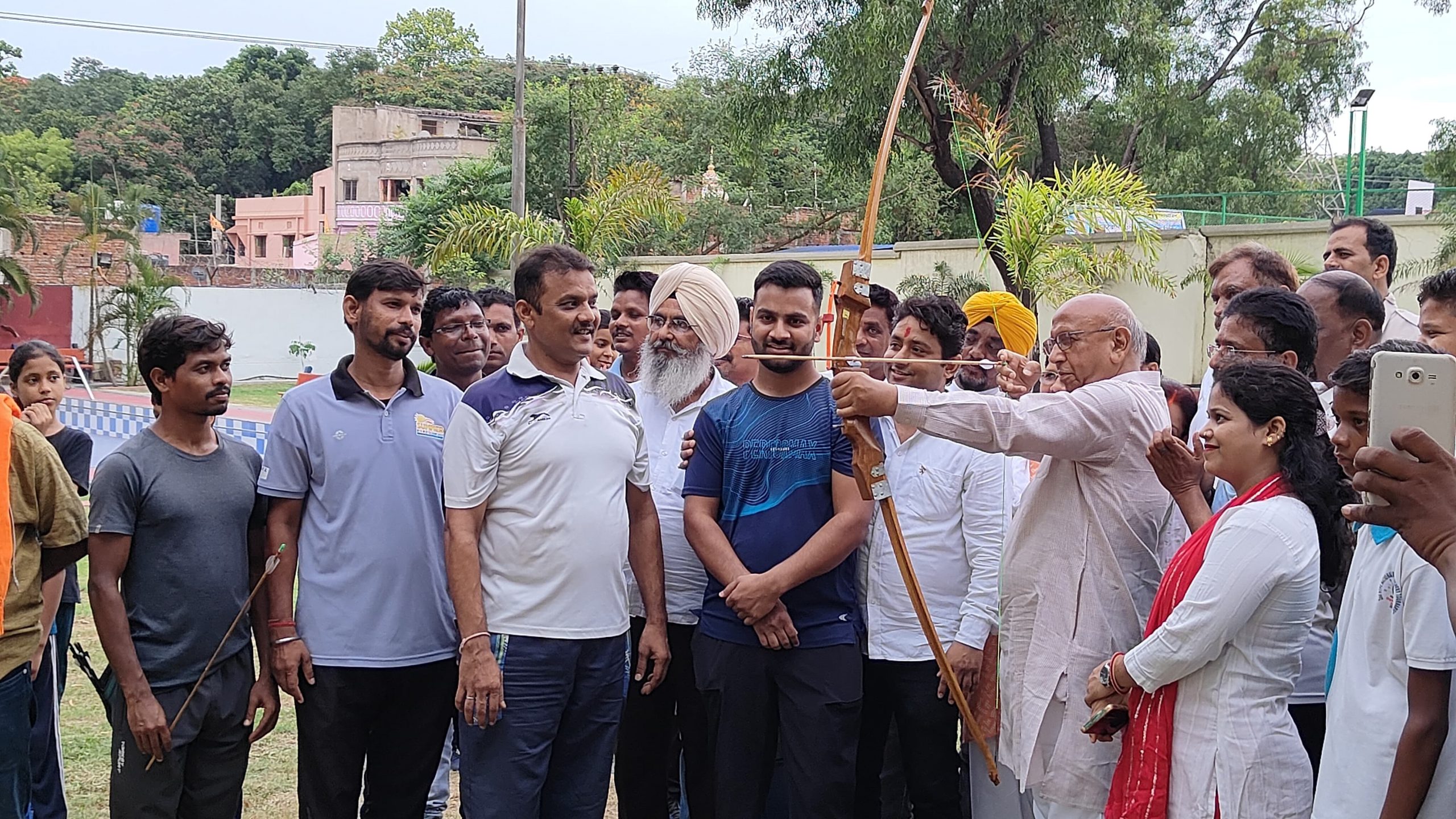 सिदगोड़ा में बाल धनुर्धर तीरंदाजी प्रशिक्षण केंद्र का उद्घाटन