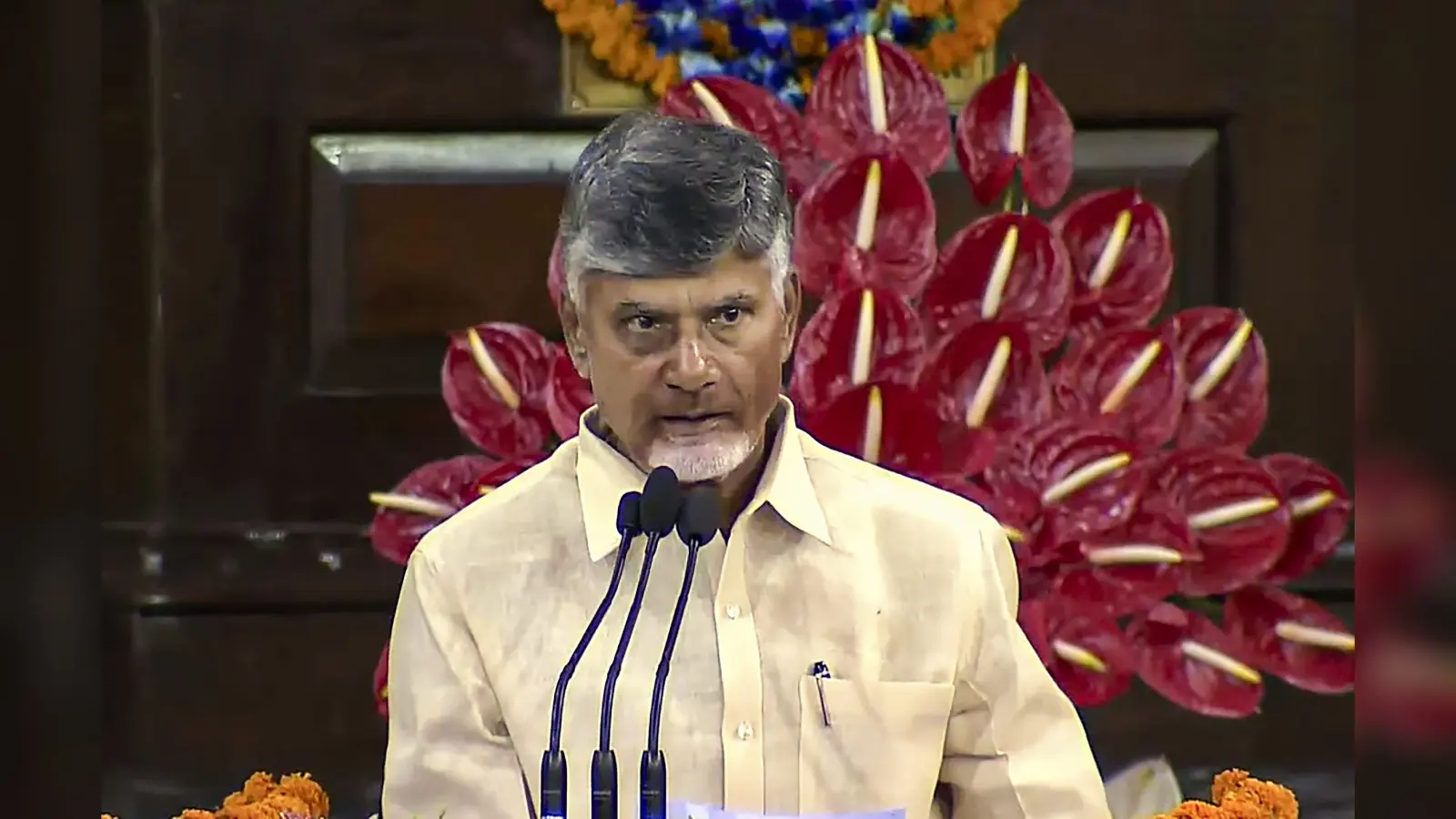 Andhra Pradesh: एनडीए विधायक दल के नेता चुने गए चंद्रबाबू नायडू, बुधवार को लेंगे मुख्यमंत्री पद की शपथ