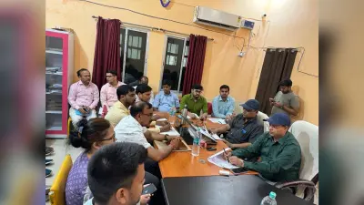 बाढ़ की तैयारी के लिए की गयी चर्चा