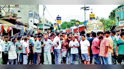 ट्रक की चपेट में आने से स्कूली छात्रा की मौत