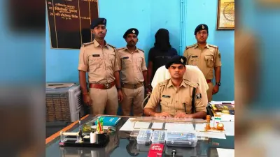 पिस्टल व मैगजीन के साथ हथियार तस्कर गिरफ्तार, एक फरार