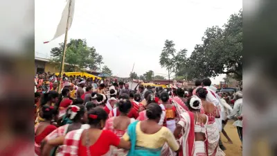 चान्हो के ताला ग्राम में लगा 12 पड़हा जेठ जतरा