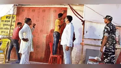 प्रतिनिधियों की मौजूदगी में सभी इवीएम रख वज्रगृह सील