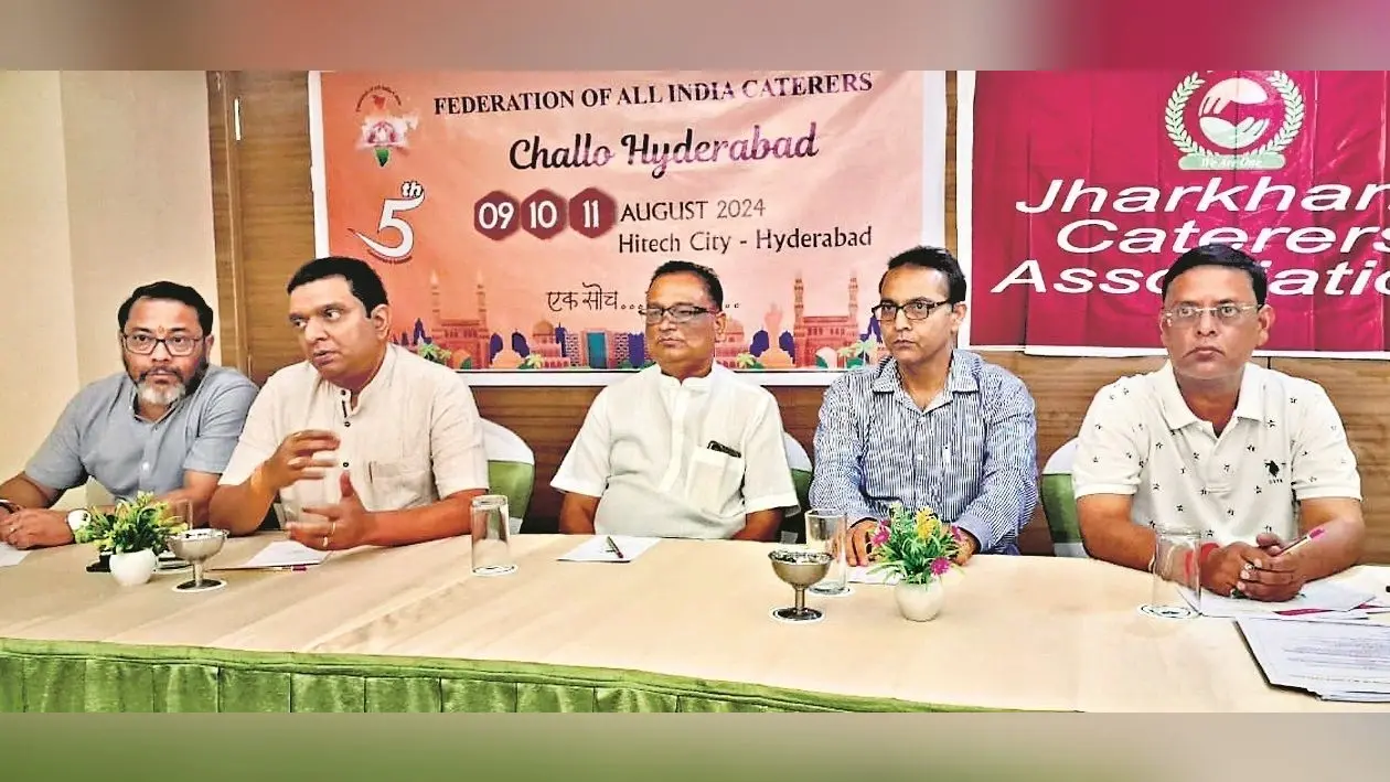 ऑल इंडिया कैटरर्स का राष्ट्रीय सम्मेलन नौ अगस्त से हैदराबाद में