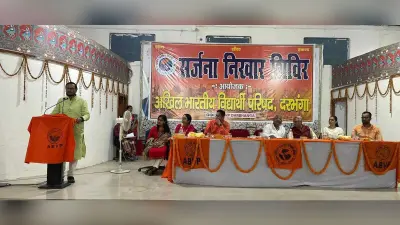 छात्राओं को आत्मनिर्भर बनने का मंच प्रदान करता विद्यार्थी परिषद का सर्जना निखार शिविर