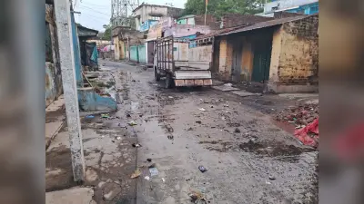 तेज आंधी व बारिश में नगर में साफ-सफाई की खुली पोल