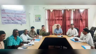 रात्रि रक्त पट्ट संग्रह को लेकर एमपीडब्ल्यू को मिला प्रशिक्षण