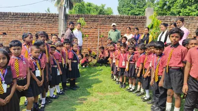 छात्रों व शिक्षकों ने पर्यावरण दिवस पर किया पौधरोपण