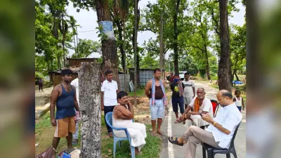 मृतक के परिजनों से मिले पूर्व विधायक गोपाल अग्रवाल, सरकारी मुआवजा दिलावाने का दिया भरोसा
