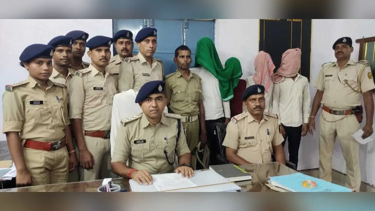 बख्तियारपुर. लूट की योजना बनाते चार अपराधी हथियार के साथ गिरफ्तार