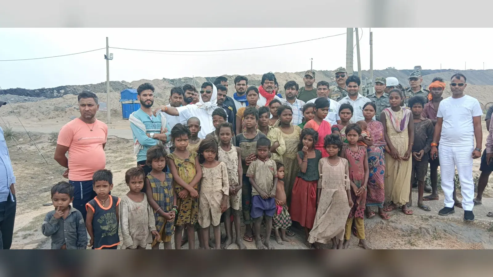 खान सुरक्षा डिप्टी डायरेक्टर ने किया परियोजना क्षेत्र का किया निरीक्षण